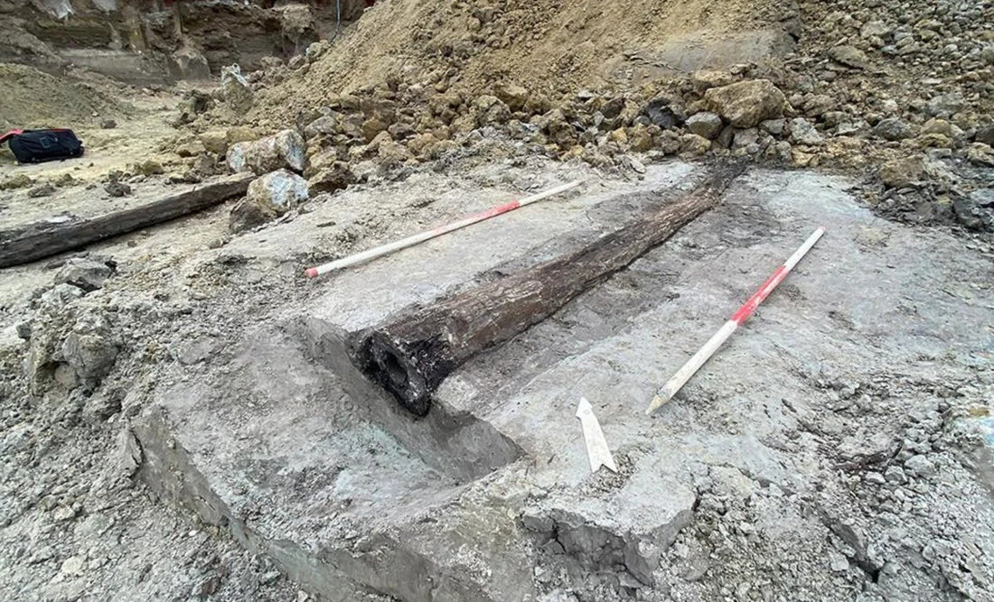 2,000-Year-Old Roman Water Pipe Found Beneath Belgian City