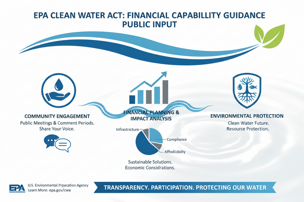 EPA seeking input on CWA Financial Capability Guidance
