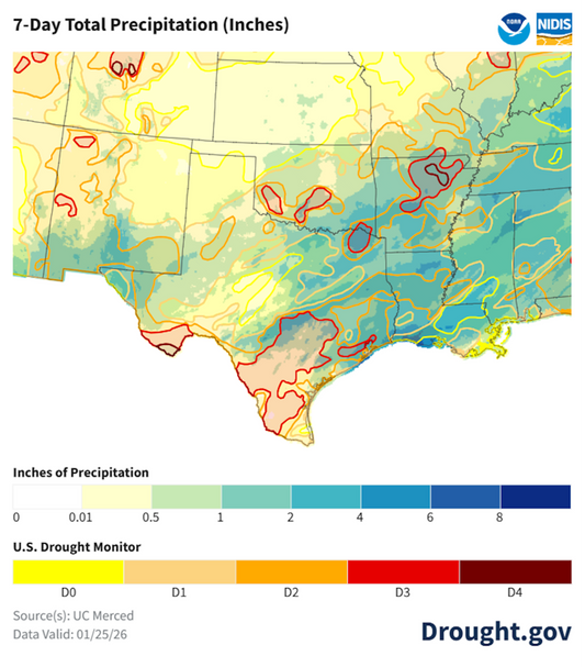 Sixth year of drought in Texas and Oklahoma leaves ranchers bracing for another harsh summer
