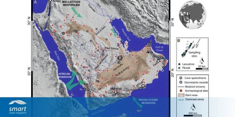 Researchers find Arabia's largest desert had lakes and rivers about 9,000 years ago