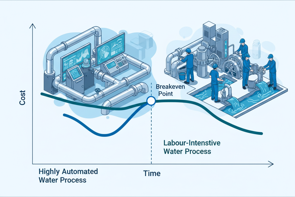 Highly Automated vs Labour-Intensive Water Processes: Where the Cost C ...