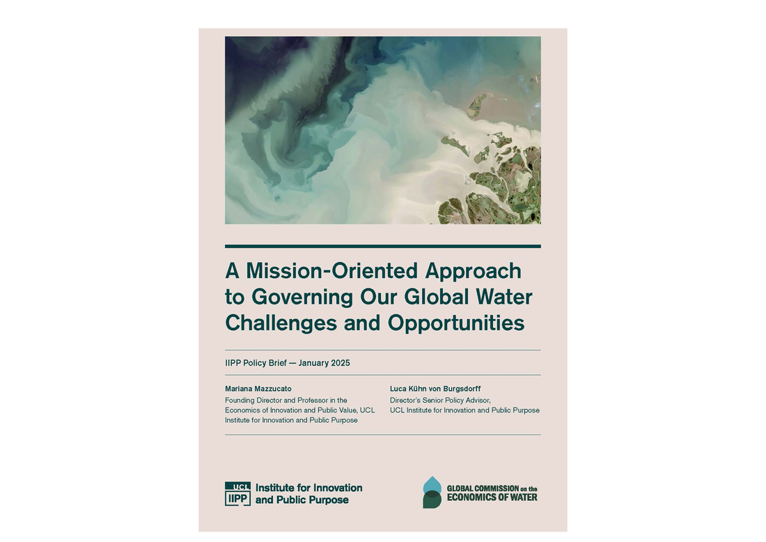 A Mission-Oriented Approach to Governing Our Global Water Challenges
